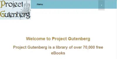 프로젝트-구텐베르크-홈페이지